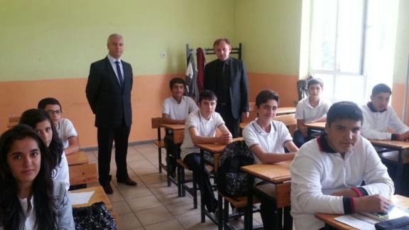 İlçe Milli Eğitim Müdürümüz Karacasu Anadolu İmam Hatip Lisesini Ziyaret Etti