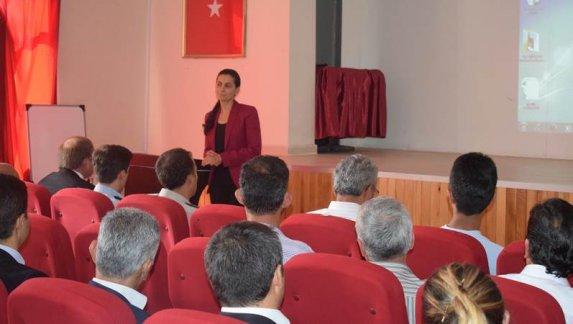 Karacasu Kaymakamı Sayın Güher Sinem BÜYÜKNALÇACI Başkanlığı nda Okul Güvenliği Koordinasyon Toplantısı Yapıldı